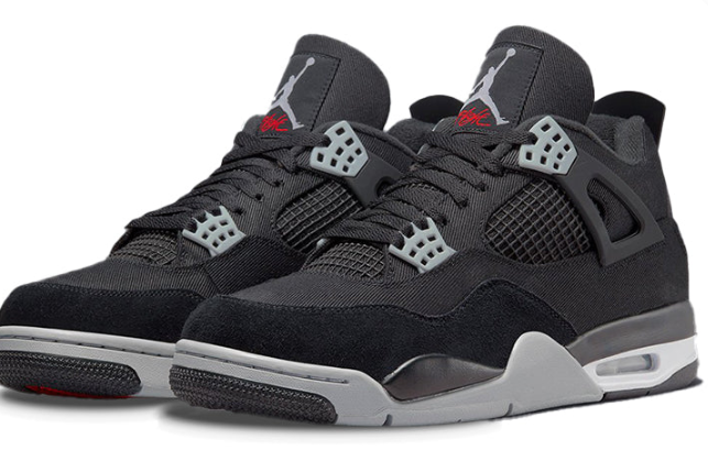 Air Jordan 4 Retro SE 'Black Canvas' DH7138-006
