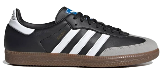 adidas Samba Vegan – Black/White/Brown