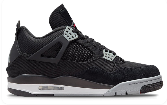 Air Jordan 4 Retro SE 'Black Canvas' DH7138-006