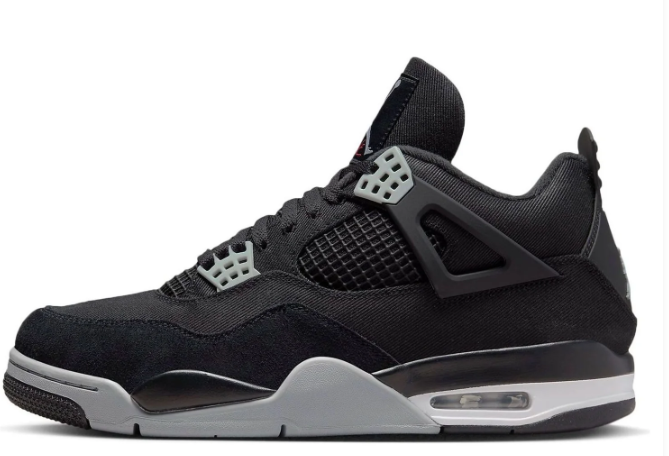 Air Jordan 4 Retro SE 'Black Canvas' DH7138-006