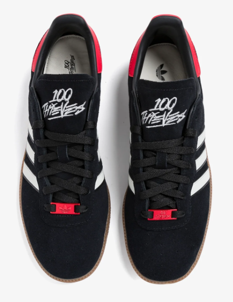 Adidas Originals x 100 Thieves 'Palos Hills' - Core Black