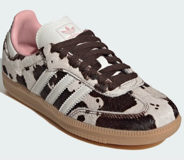 Adidas Women's Samba OG – Cow Print