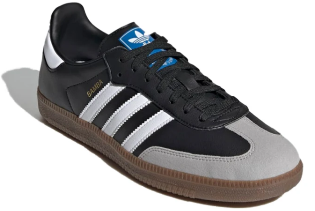 adidas Samba Vegan – Black/White/Brown