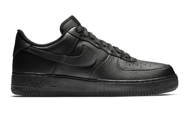 Nike Air Force 1 '07 'Triple Black' - Men's