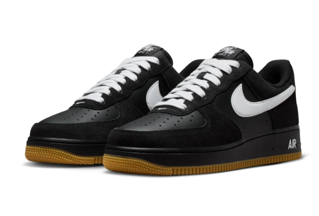 Nike Air Force 1 Low '07 LV8 'Black / White / Gum' - Men's