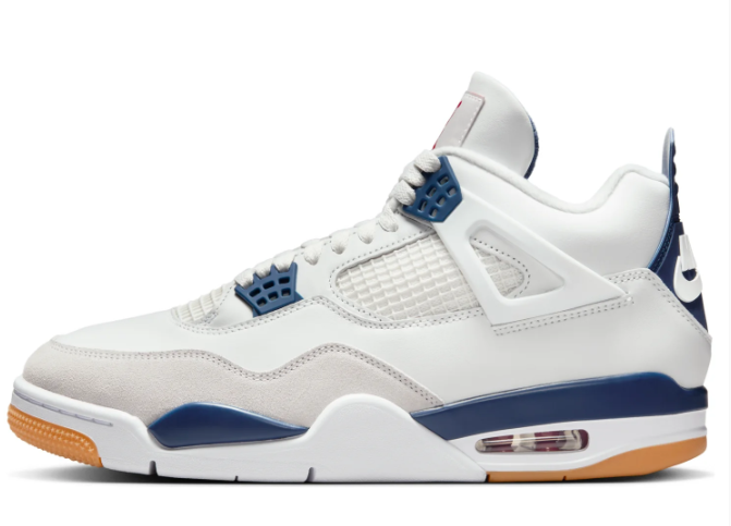 Air Jordan 4 Retro SB 'White Navy' DR5415-100