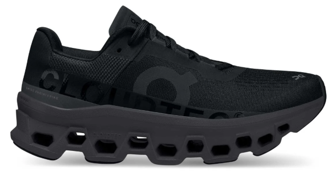 On Women's Cloudmonster – Black/Magnet