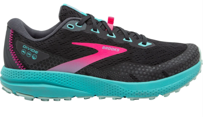 Brooks Divide 3 Women's Trail Running Shoes – Black
