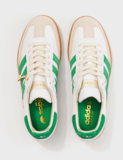 adidas Samba OG x Sporty & Rich – White/Jolly Green