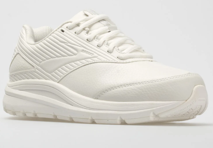 Brooks Addiction Walker V-Strap 2 Women's Walking Shoes – White
