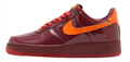 Nike Air Force 1 Low 'Patent Leather Dark Team Red Safety Orange' IO4489-601