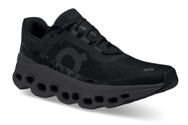 On Women's Cloudmonster – Black/Magnet
