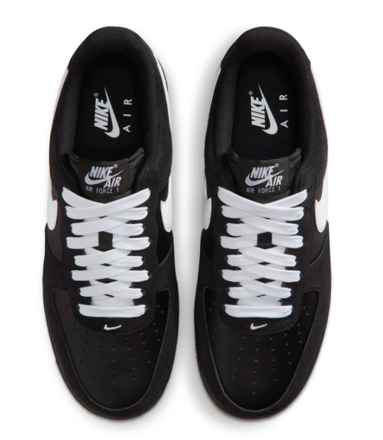 Nike Air Force 1 Low '07 LV8 'Black / White / Gum' - Men's