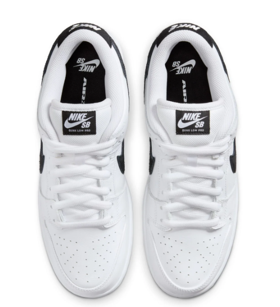 Nike SB Dunk Low Pro 'White / Black / White'