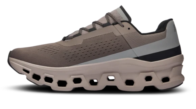 On Men's Cloudmonster – Cinder | Fog