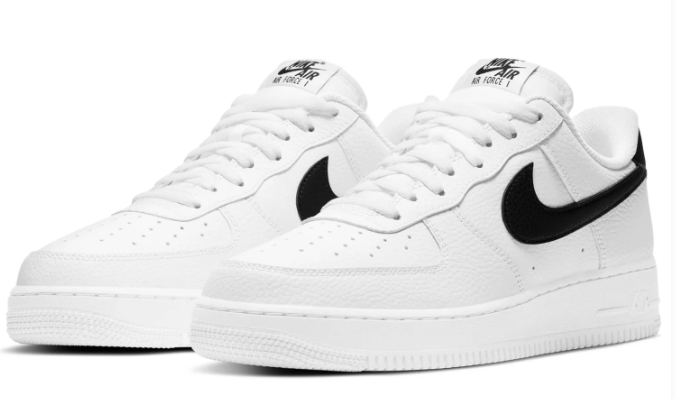 Nike Air Force 1 '07 'White / Black' - Men's