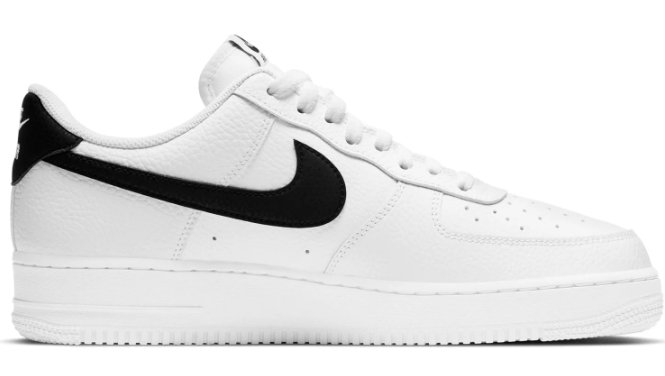 Nike Air Force 1 '07 'White / Black' - Men's